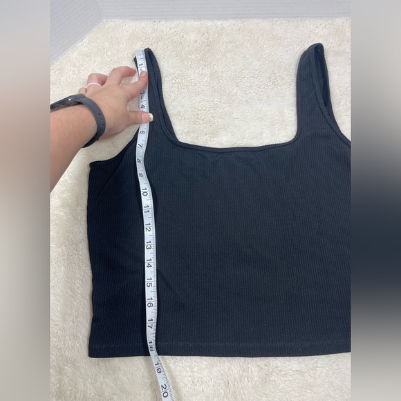 Hollister Black Ribbed Tank Top - Picture 5 of 6